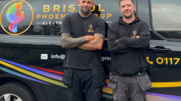 Bristol Phoenix Group van and team on site